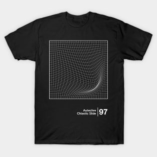 Autechre / Minimal Graphic Artwork Design T-Shirt